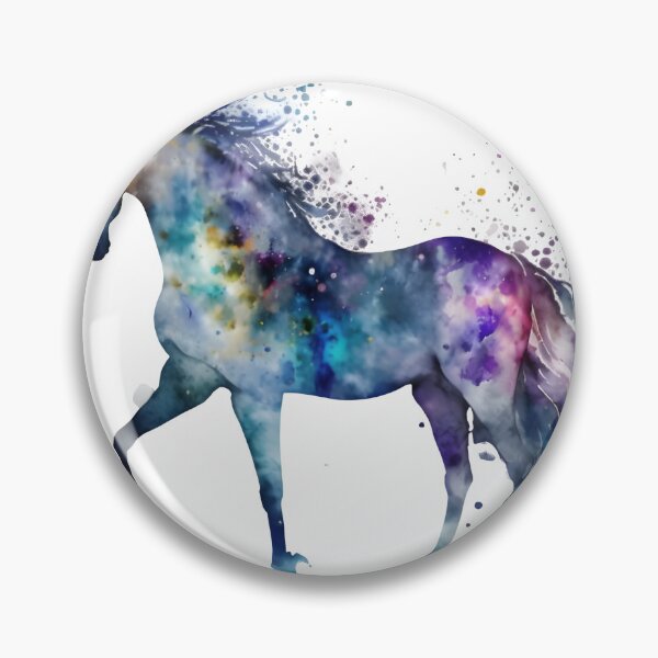 Item preview, Cosmic watercolor unicorn designed and sold by mtamri.