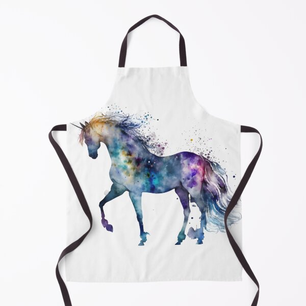 Item preview, Cosmic watercolor unicorn designed and sold by mtamri.