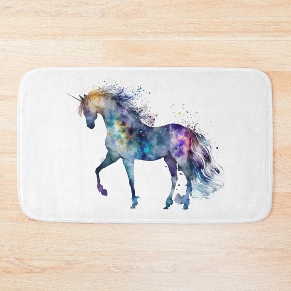 Item preview, Cosmic watercolor unicorn designed and sold by mtamri.