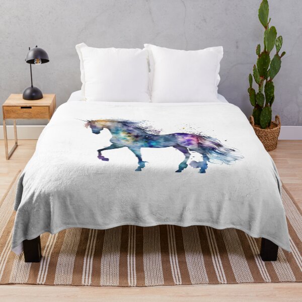 Item preview, Cosmic watercolor unicorn designed and sold by mtamri.