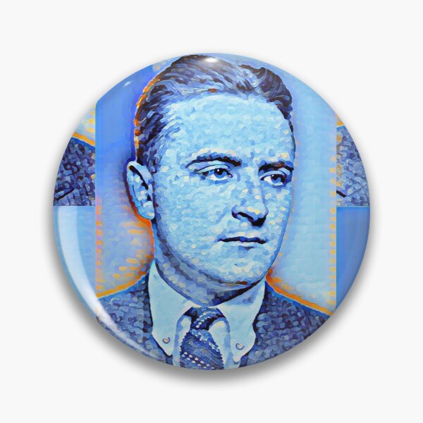 Item preview, F Scott Fitzgerald artwork | F Scott Fitzgerald Portrait | F Scott Fitzgerald Wall Art  designed and sold by Suyogsonar25.