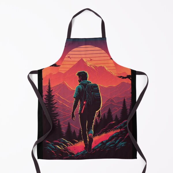 Item preview, Retrowave Hiking designed and sold by RESToRAPTOR.