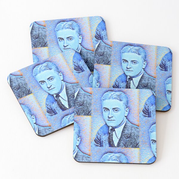 Item preview, F Scott Fitzgerald artwork | F Scott Fitzgerald Portrait | F Scott Fitzgerald Wall Art  designed and sold by Suyogsonar25.