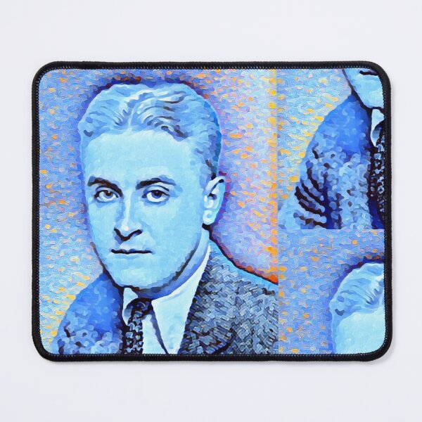 Item preview, F Scott Fitzgerald artwork | F Scott Fitzgerald Portrait | F Scott Fitzgerald Wall Art designed and sold by Suyogsonar25.