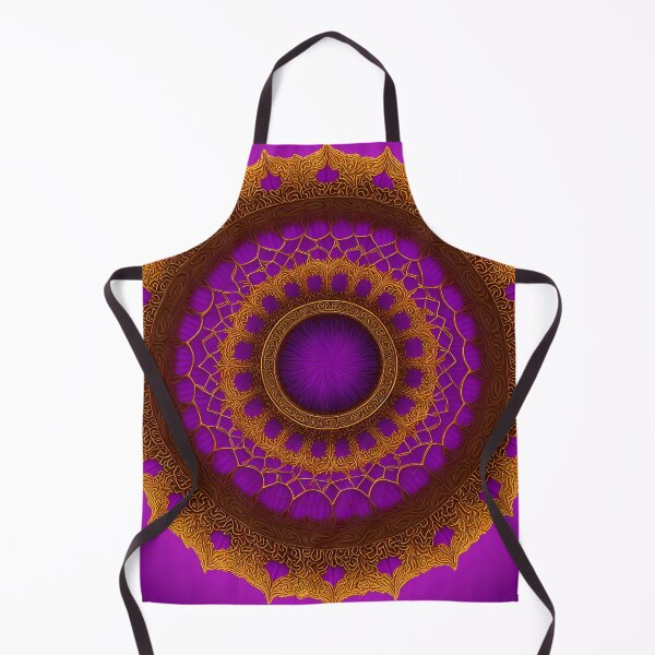 Item preview, Mandala Golden Wheel Mandala Purple Pink- Mandalas designed and sold by internlvisions.