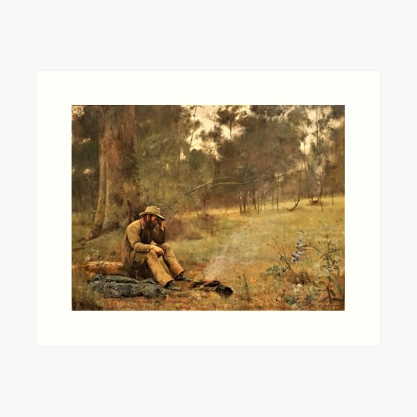 Vista previa del artículo con la obra «Abajo en su suerte (McCubbin)», diseñado y vendido por ArtHistorical.