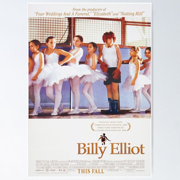 Aperçu de l'œuvre Affiche du film Billy Elliot créée et vendue par gamblerforrest.