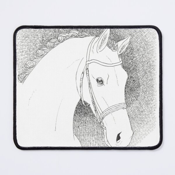 Item preview, White horse designed and sold by Carmencita079.
