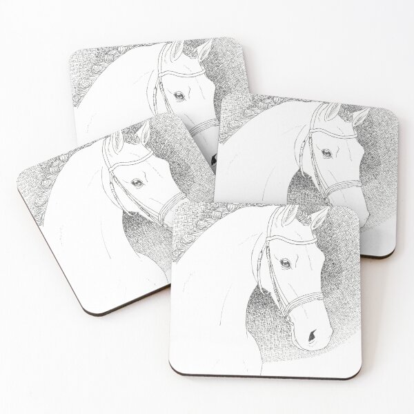 Item preview, White horse designed and sold by Carmencita079.