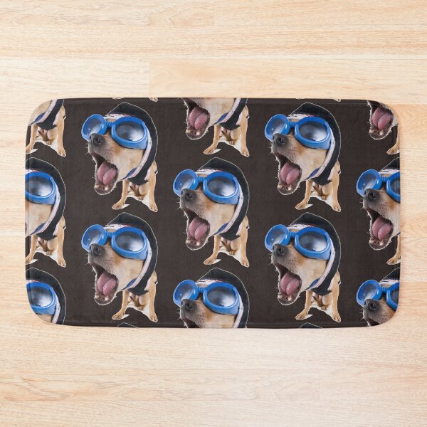 Item preview, FUNNY AND cool skiing helmet dog Long  designed and sold by ventoilen368.