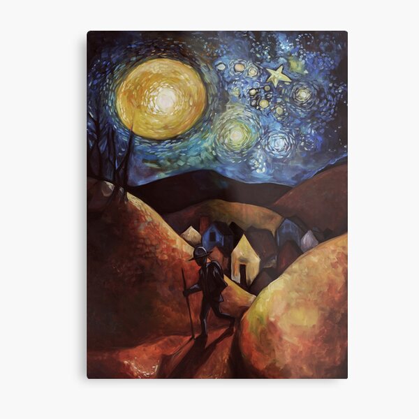 Wayfarer Moon Metal Print