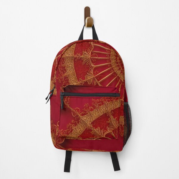 Item preview, Mandala Golden Wheel On Red Mandala Red - Mandalas designed and sold by internlvisions.