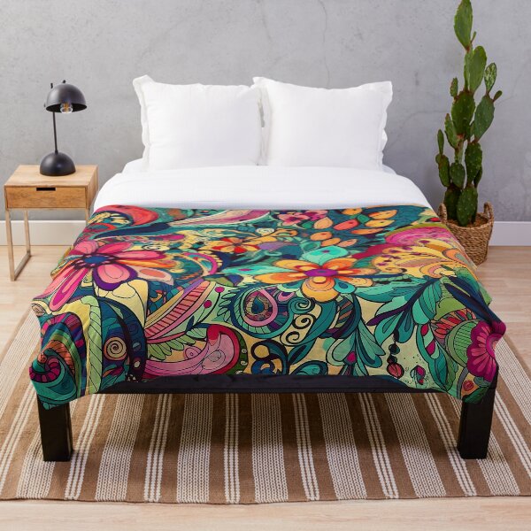 Aperçu de l'œuvre Oasis en fleurs créée et vendue par CustomHDPrints.