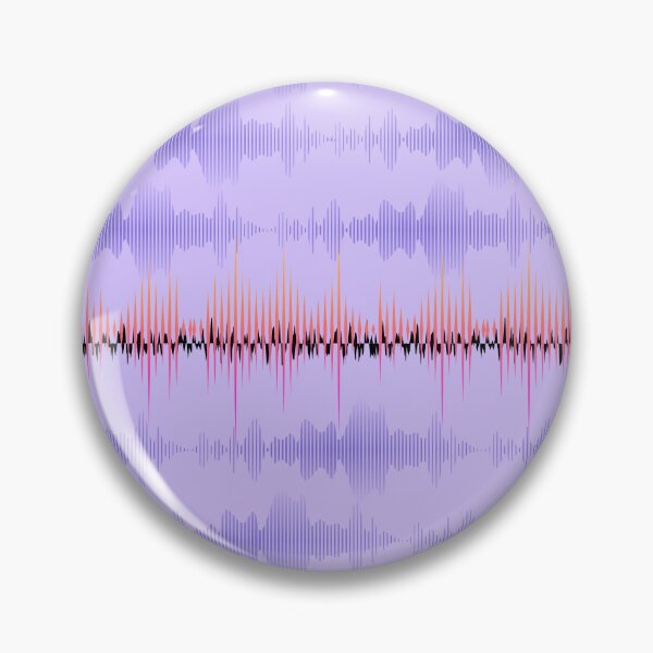 Item preview, Sound wave of purple designed and sold by andrasdesignssss.
