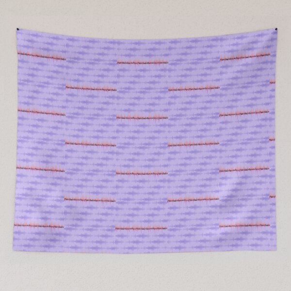 Item preview, Sound wave of purple designed and sold by andrasdesignssss.