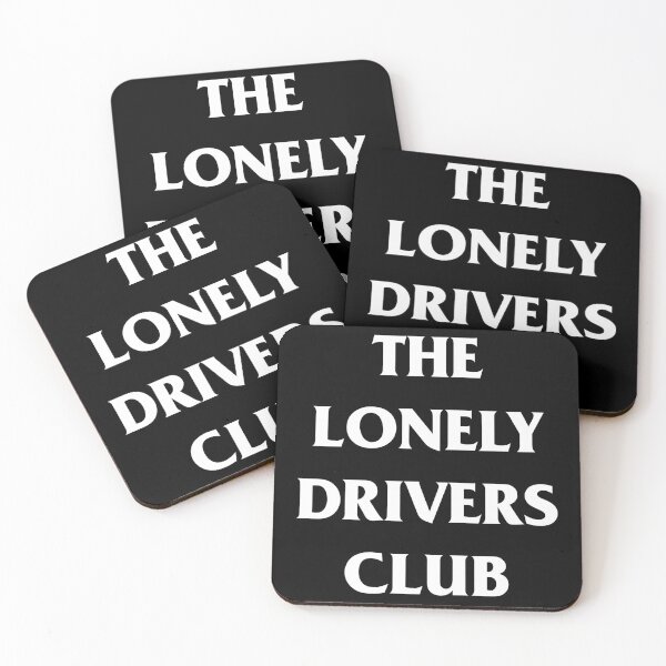 Item preview, The Lonely Drivers Club (Light on Dark) designed and sold by esthetekXP.