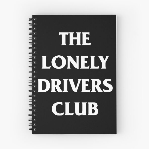Item preview, The Lonely Drivers Club (Light on Dark) designed and sold by esthetekXP.