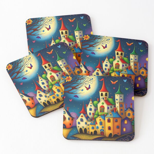 Item preview, The Happy Village. designed and sold by michel bazinet.