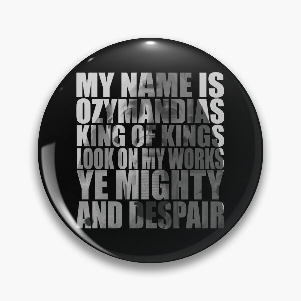 Item preview, Ozymandias designed and sold by esthetekXP.