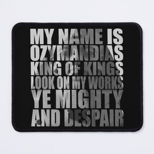 Item preview, Ozymandias designed and sold by esthetekXP.