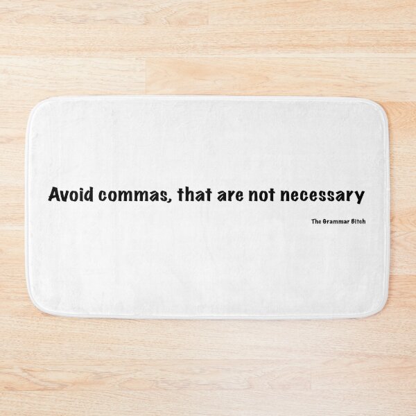 Item preview, Avoid Commas designed and sold by ClaireBillson.