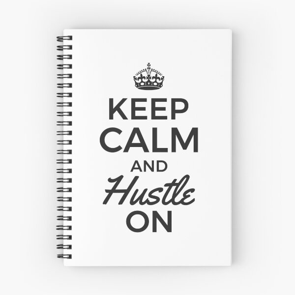 Item preview, Keep Calm and Hustle On  designed and sold by Essenti4lgoods.