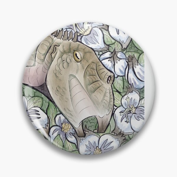 Item preview, Spring Nigersaurus Dinosaur Sauropod Watercolor designed and sold by Lawkbutt.