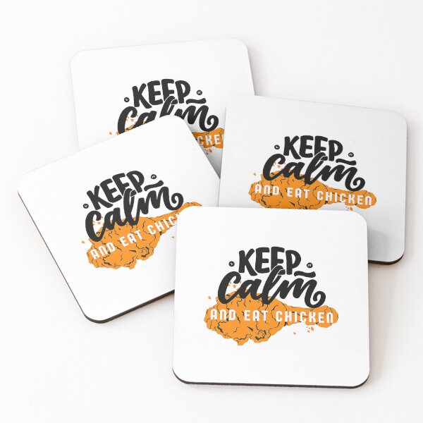 Item preview, keep calm and eat chicken  designed and sold by carolinemorrise.