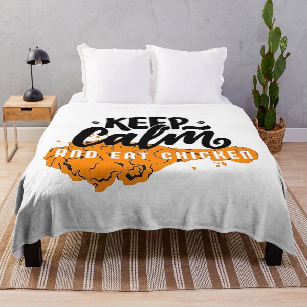Item preview, keep calm and eat chicken  designed and sold by carolinemorrise.