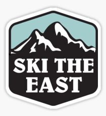 ski the east Sticker