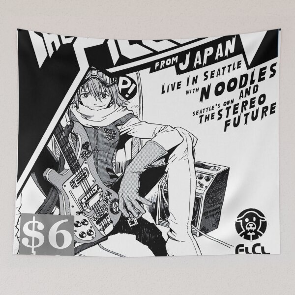 Item preview, Flcl The Pillows Live Poster  designed and sold by Carolyn D  Scott.