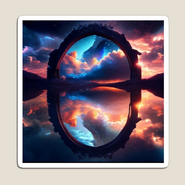 Item preview,  Infinite Mirror Reflections Surreal Multidimensional Art designed and sold by Michael Voyler.