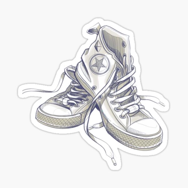 Dibujo converse best sale all star