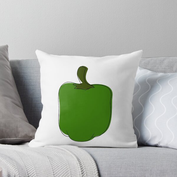Item preview, Minimalist green bell pepper designed and sold by anycolorart.