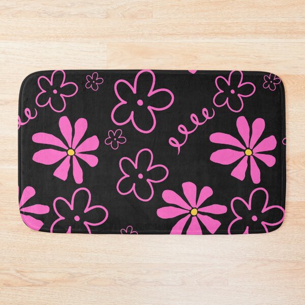 Item preview, Charming Pink Flowers designed and sold by retrobliss70s.