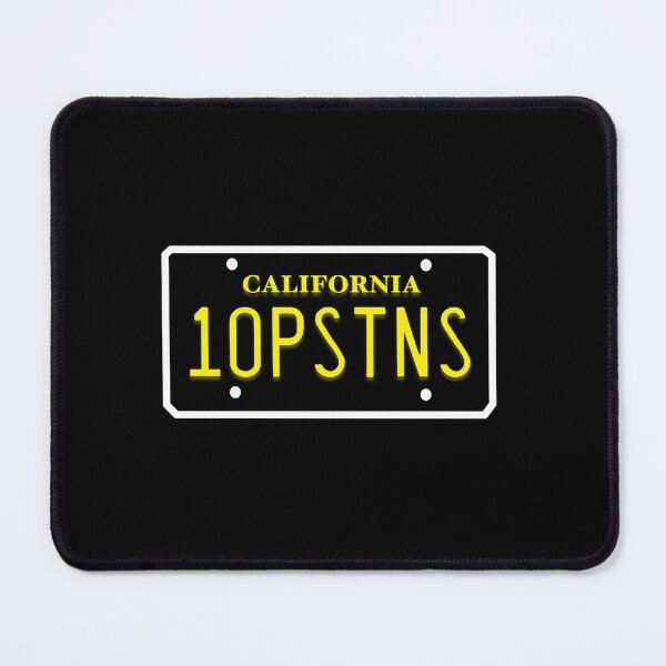 Item preview, 10 PSTNS on California Plate designed and sold by Anja Gillette.