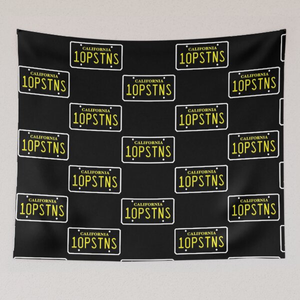 Item preview, 10 PSTNS on California Plate designed and sold by Anja Gillette.