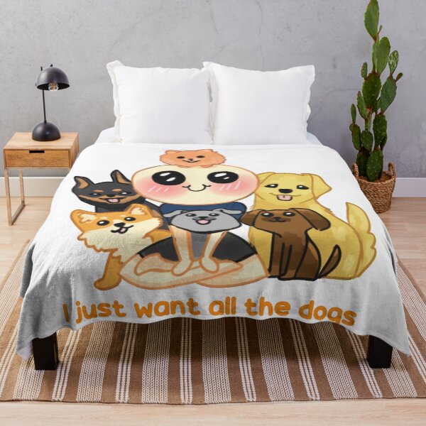 Item preview, I Just Want All The Dogs designed and sold by NashG-art.
