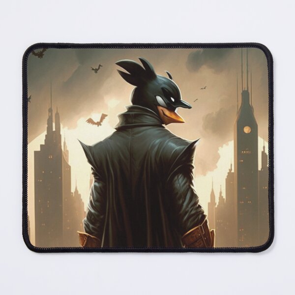 Item preview, Daffy Duck as a supervillain, epic, city background designed and sold by ANProject.