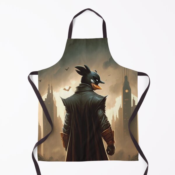 Item preview, Daffy Duck as a supervillain, epic, city background designed and sold by ANProject.