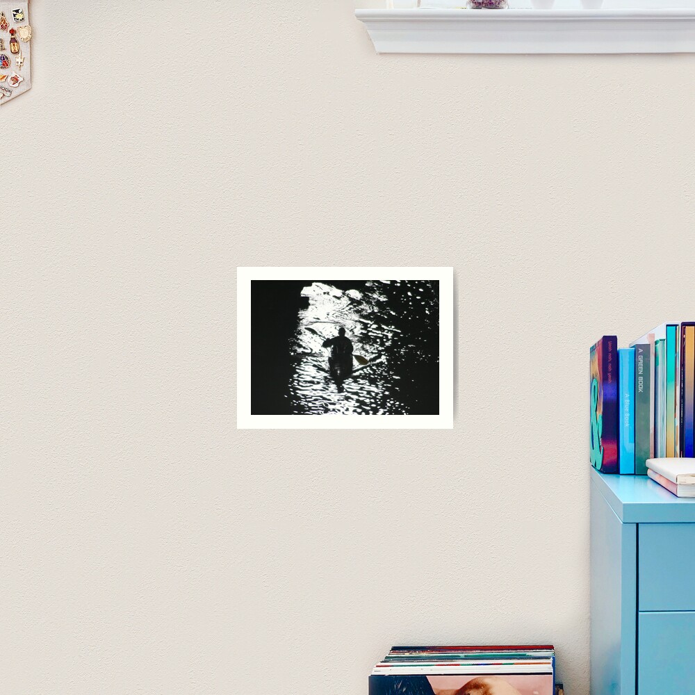Into the abyss Art Print