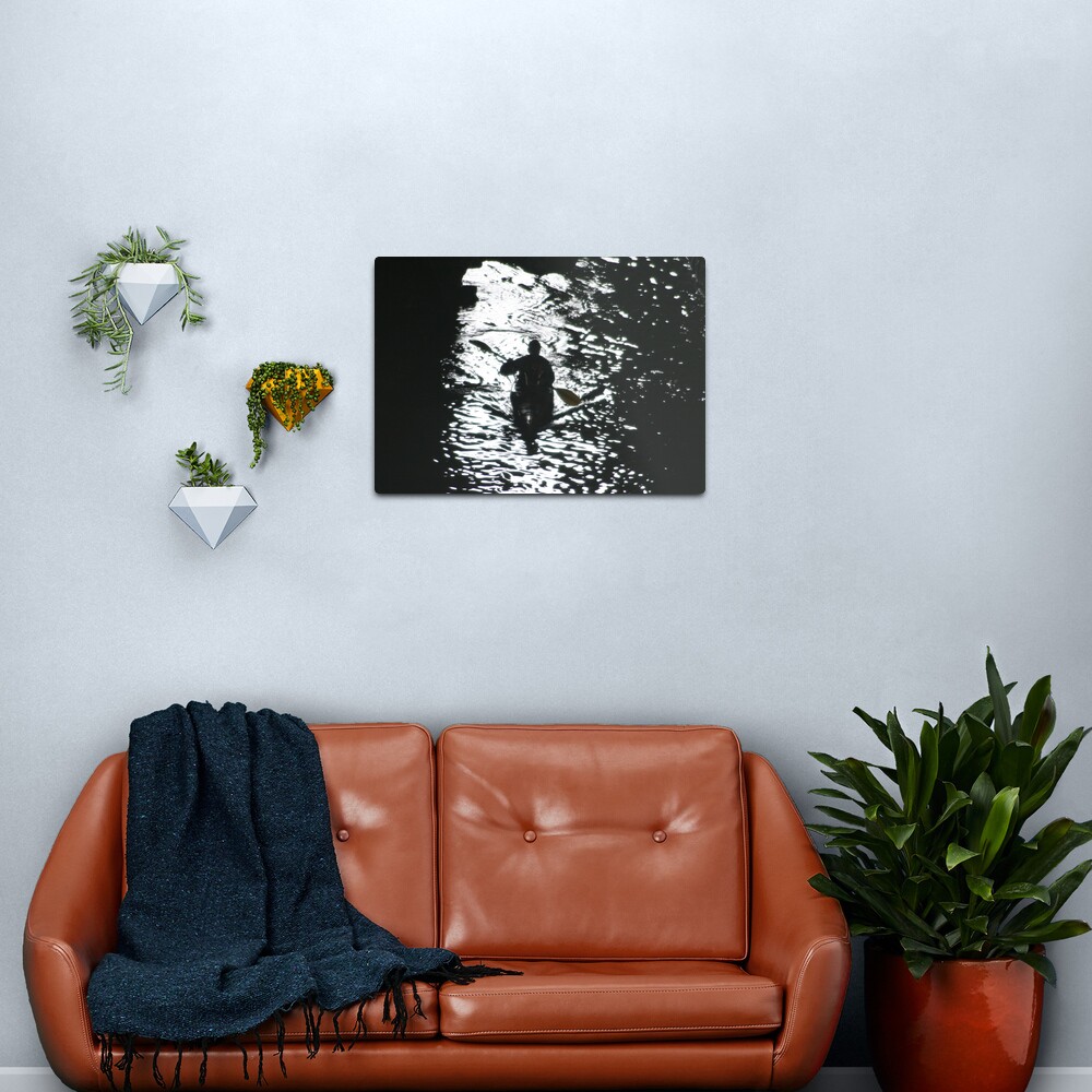 Into the abyss Metal Print