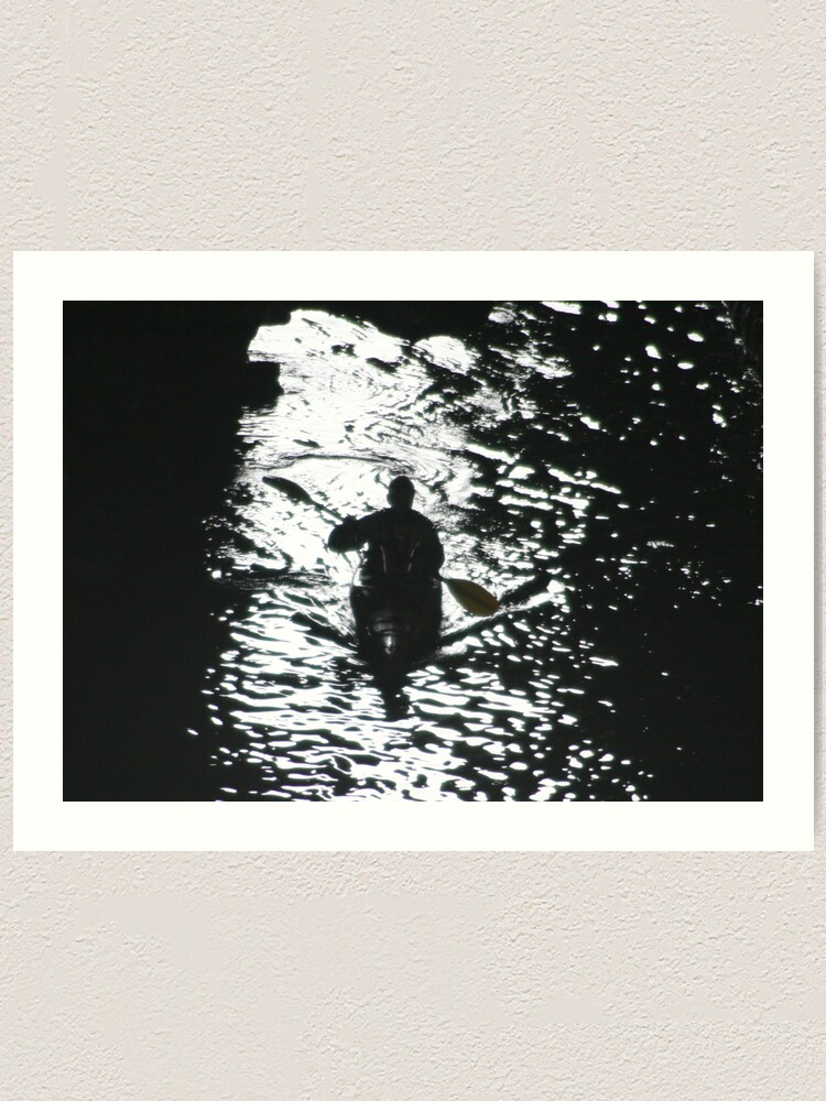 Alternate view of Into the abyss Art Print