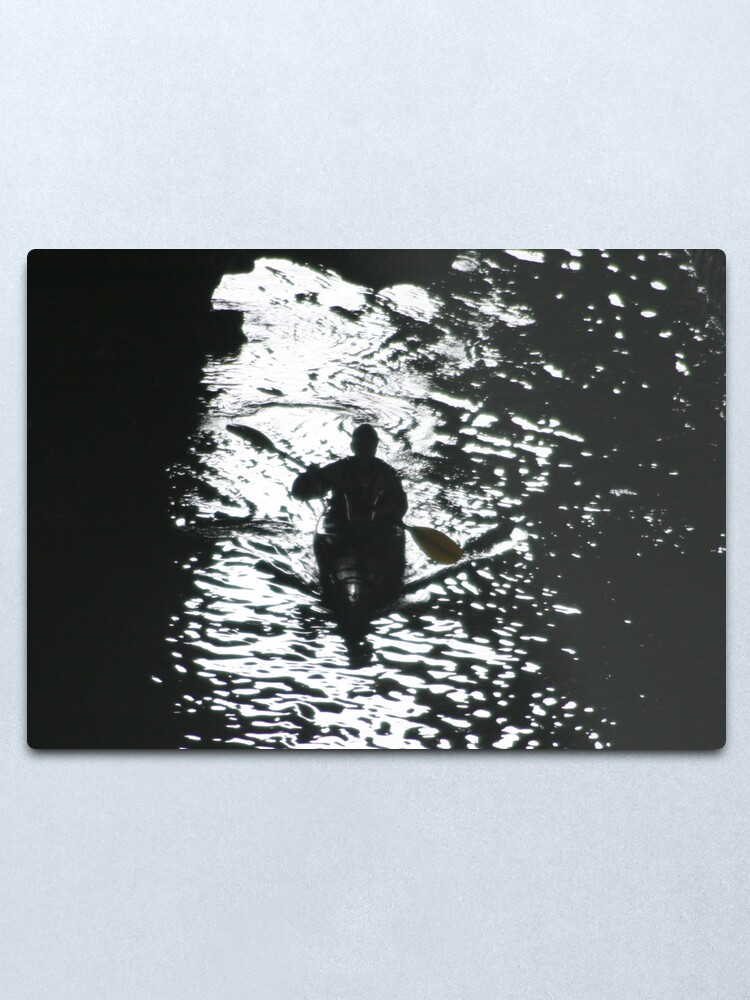 Alternate view of Into the abyss Metal Print