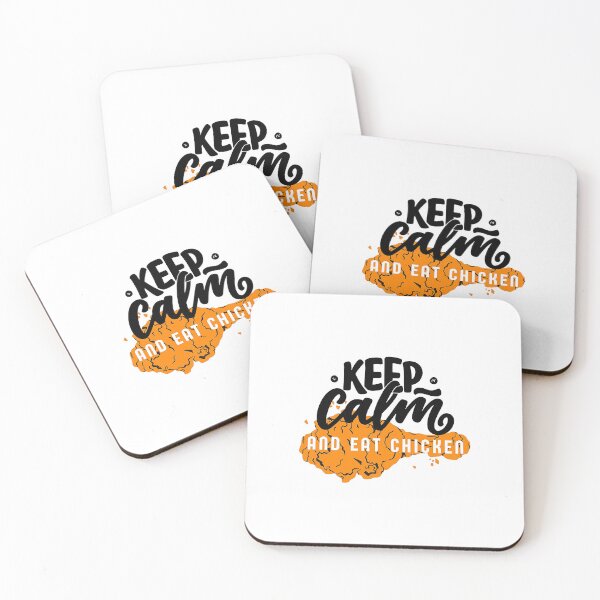 Item preview, keep calm and eat chicken  designed and sold by anabelcasarez.