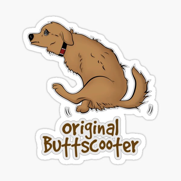 Original Buttscooter Edition Sticker