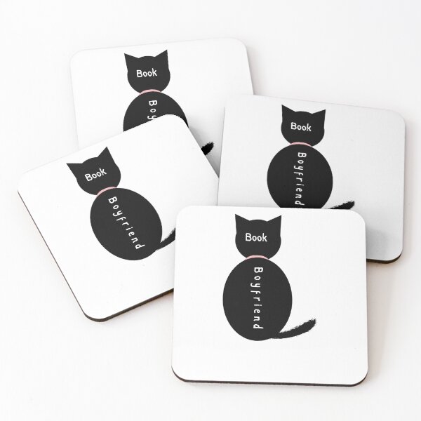 Item preview, " Book Boyfriend" Cute Cat Design designed and sold by RM-Journey.