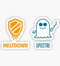 meltdown specter cpu intel Sticker