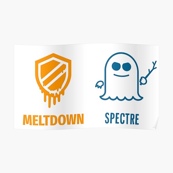 meltdown specter cpu intel Poster