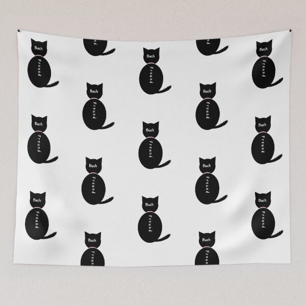 Item preview, "Buch-Freund" Cute Cat Design designed and sold by RM-Journey.